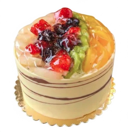 6-9 Kişilik Butik Tat Keyfi Karışık Meyveli Pasta