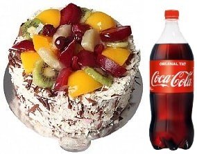 Karışık Meyveli Pasta Online Sipariş