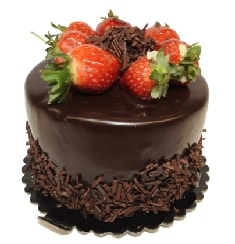 Taptaze Çikolatalı 2-3 Kişilik Yaş Pasta